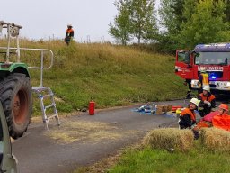 Übung mit der FF Ottenhof-Bernheck